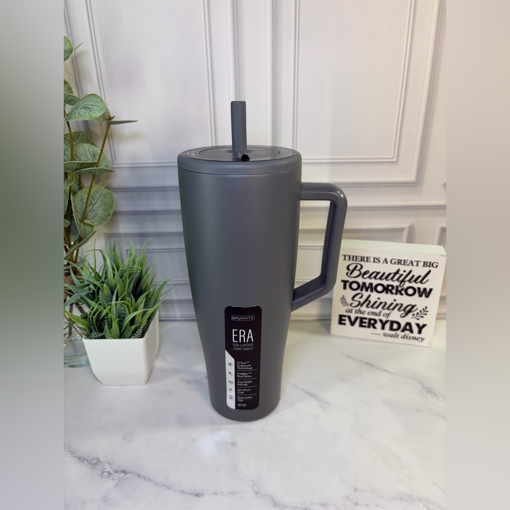 Brumate Matte Grey Era 40oz BNWT